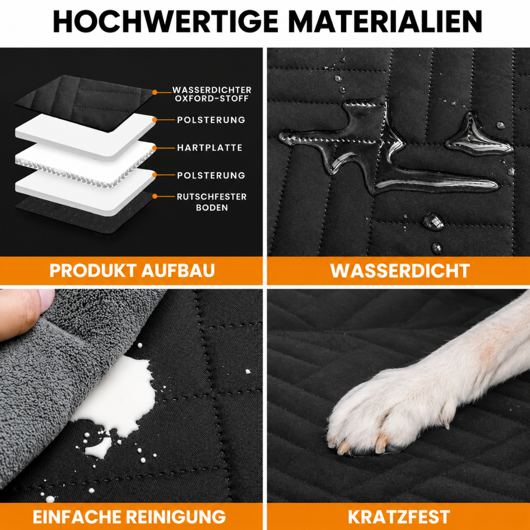 Pawloo™ | Stabiler Autositzschutz