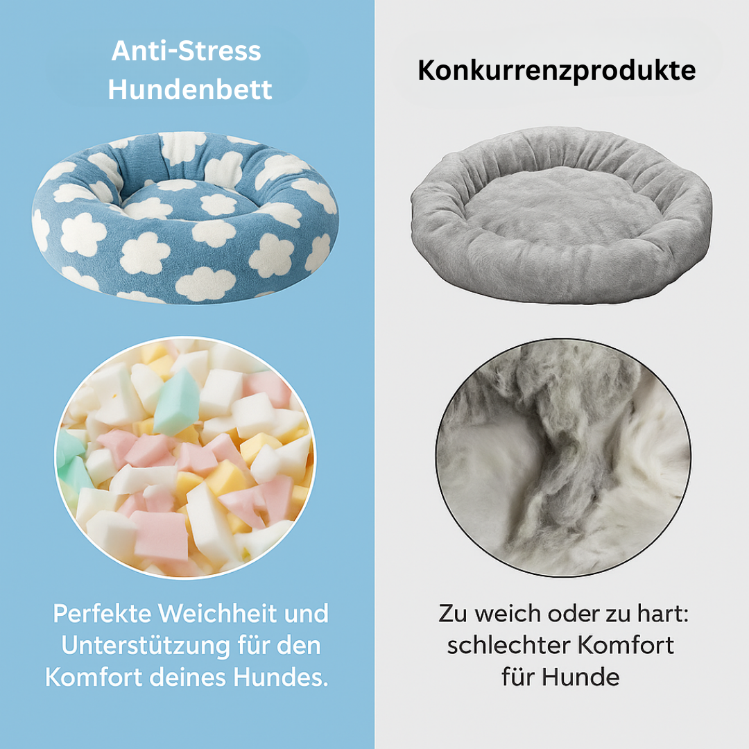 Pawloo™ | Antistress Hundenbett – Mehr Ruhe & Geborgenheit für deinen Hund