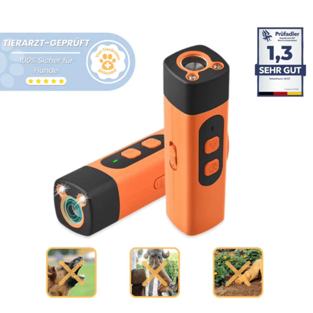 Pawloo™ | Bellschutz Ultraschallgerät – Training für ein ruhiges Zuhause