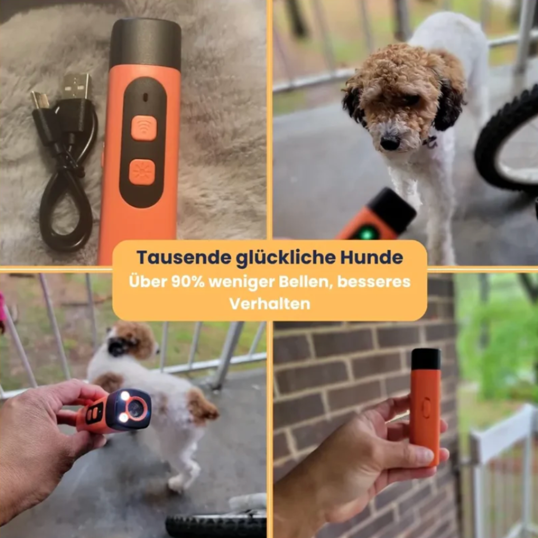 Pawloo™ | Bellschutz Ultraschallgerät – Training für ein ruhiges Zuhause