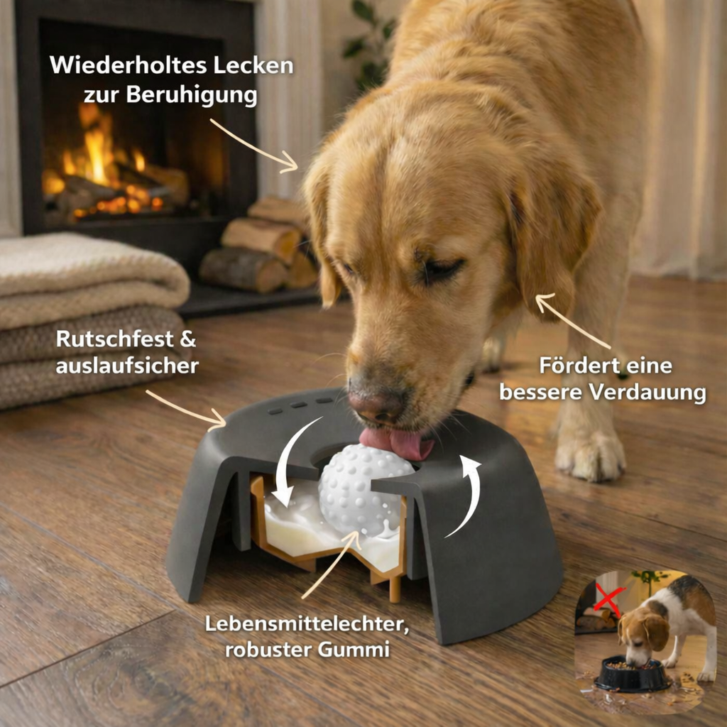 Pawloo™ | Flüssiger Leckerli Napf