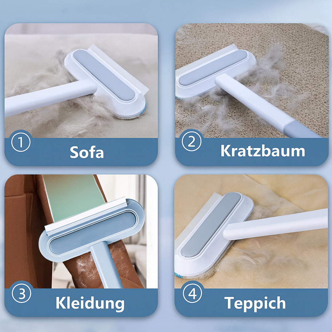 Pawloo™ | Tierhaarentferner Bürste – Saubere Möbel & glückliche Haustierbesitzer