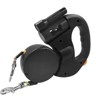 Pawloo™ | Doppelleine für Hunde mit Anti-Wickel-Funktion