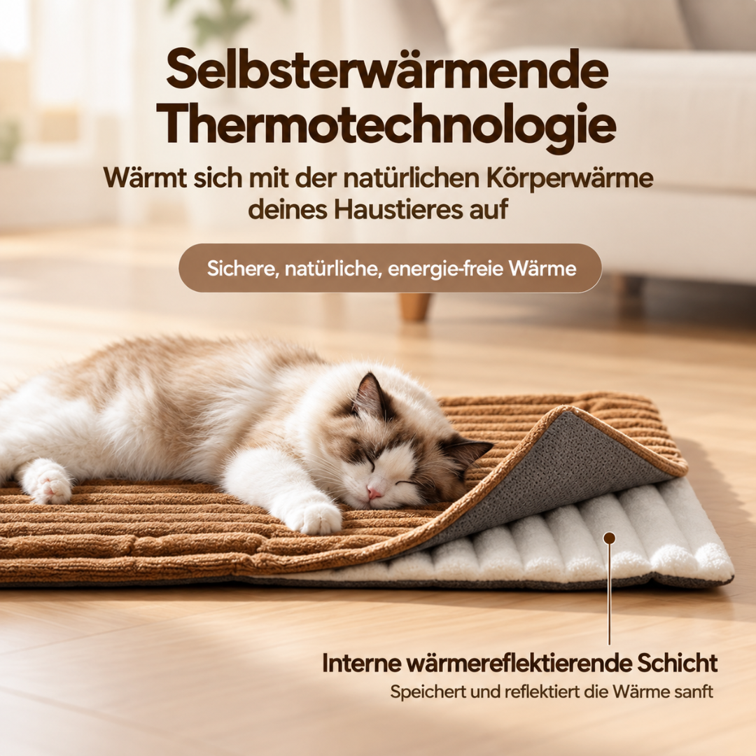 Pawloo™ | Selbsterwärmende Haustiermatte