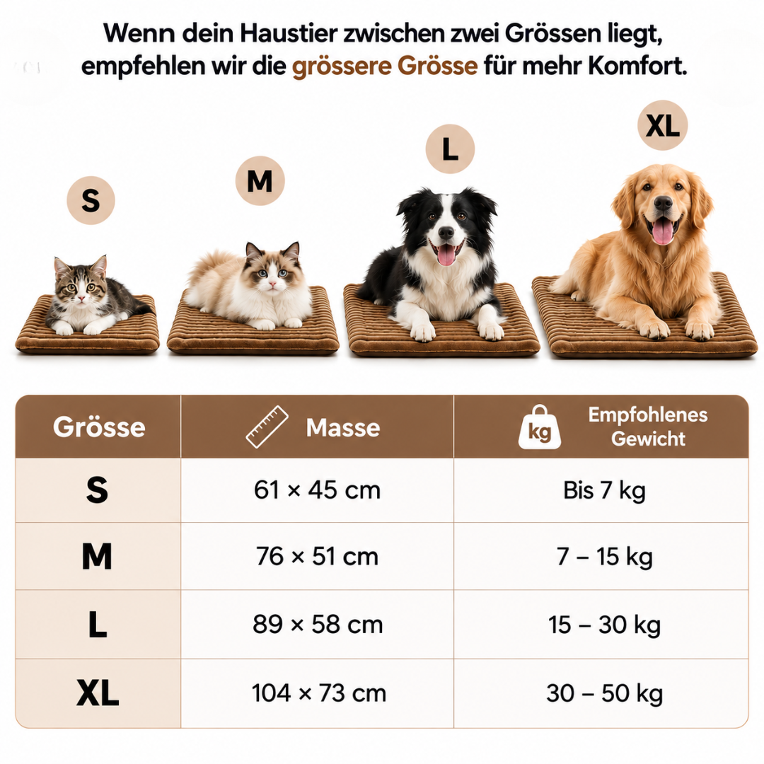 Pawloo™ | Selbsterwärmende Haustiermatte