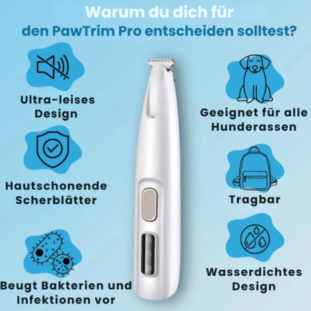 Pawloo™ | PawTrim Pro – Sanfte Fellpflege in Sekunden